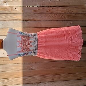 NWOT Flying Tomato embroidered strap dress